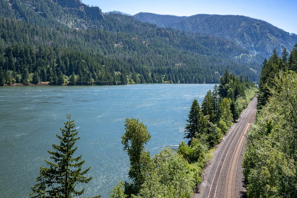 Biking the Olympic Discovery Trail 4 The Spruce Railroad Trail on Lake Crescent is part of the Olympic Discovery Trail in WAshington State